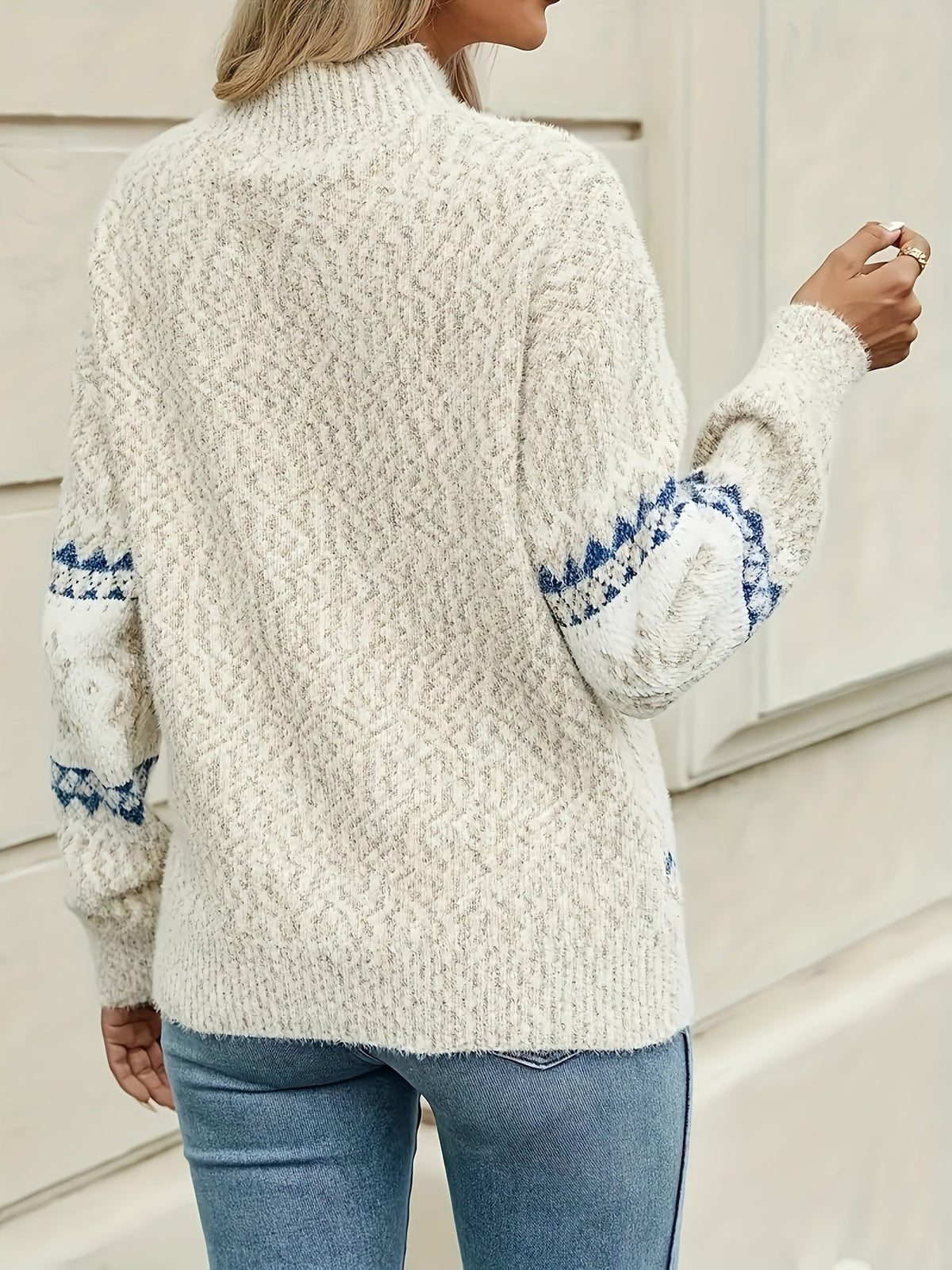 Marlow | Cozy Fair Isle Holiday Sweater