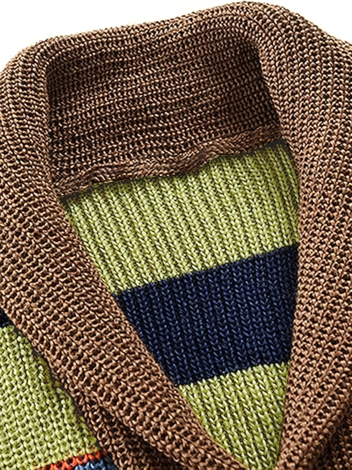 Rafferty | Striped Cardigan with Shawl Collar