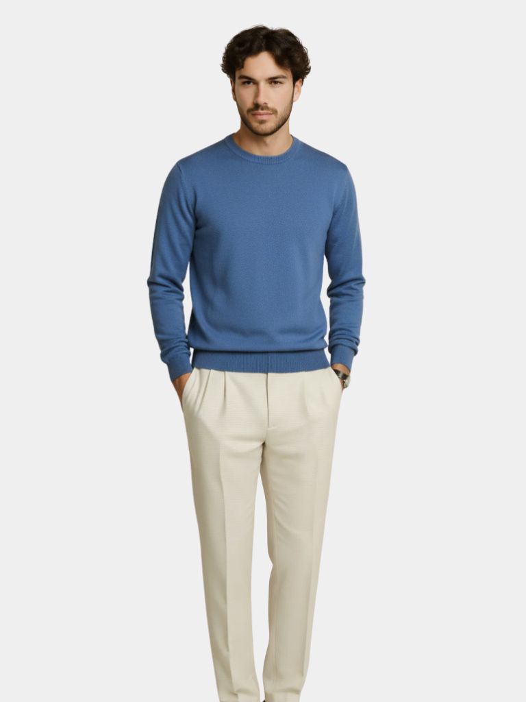 Elegant and Cozy Minimalist Men's Sweater