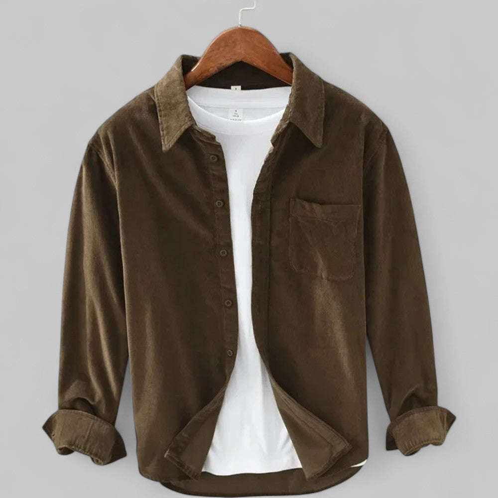 Men's Cord Shirt | Retro Style, Modern Comfort