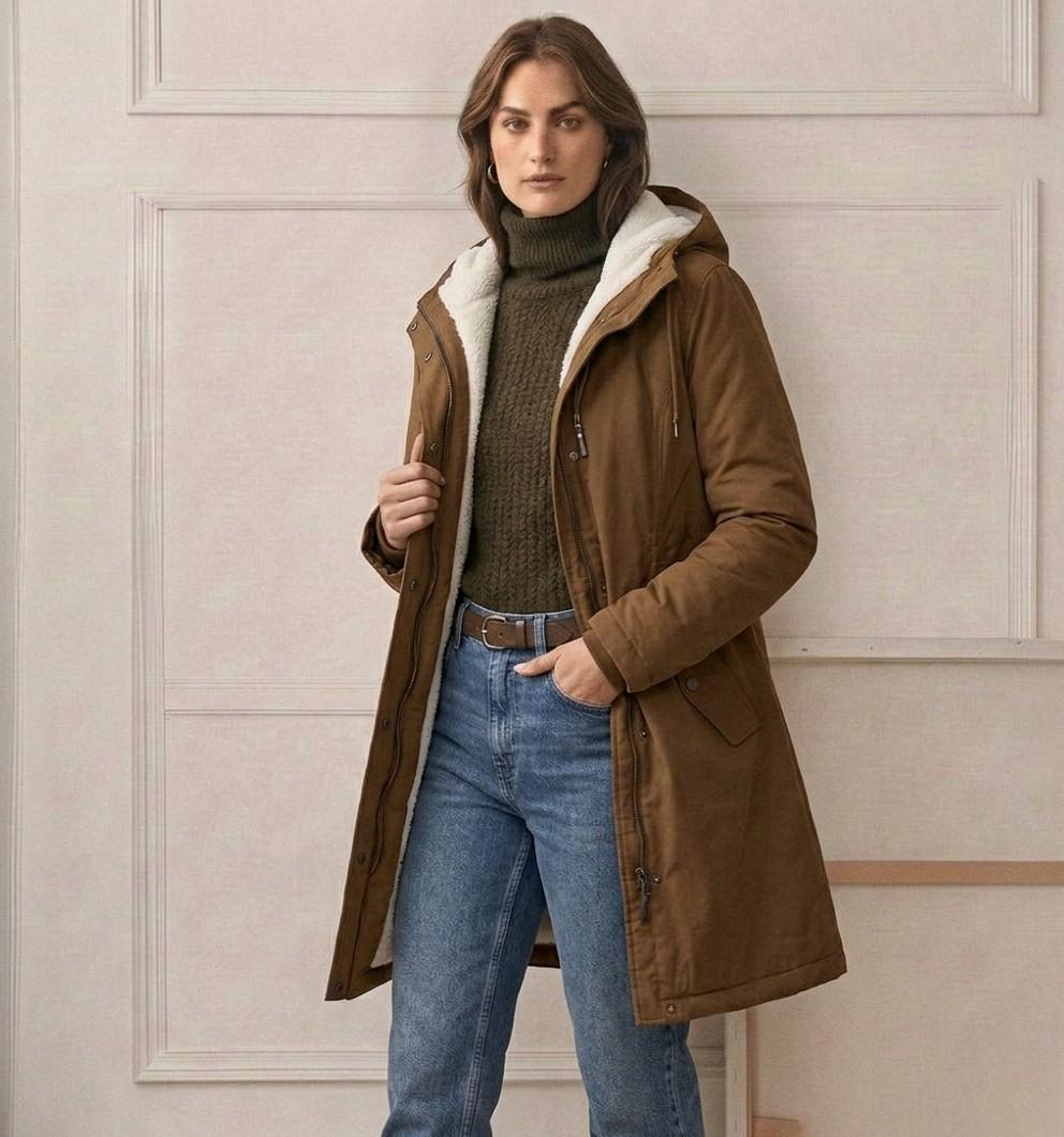 Women's Fleece-Lined Winter Parka