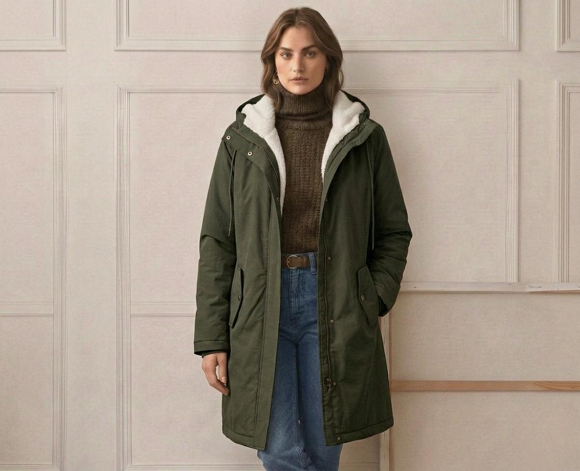 Women's Fleece-Lined Winter Parka