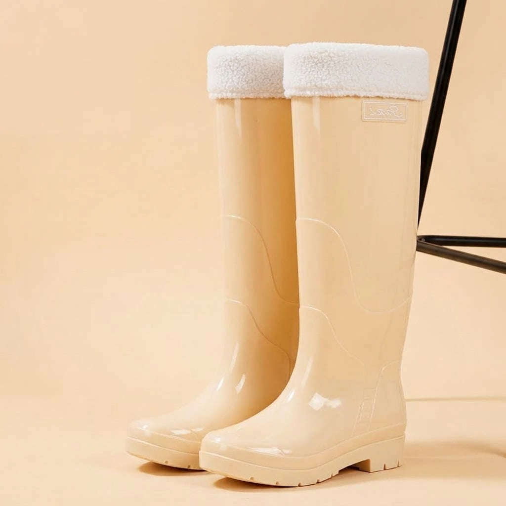 Ladies' Knee-High Rain Boots