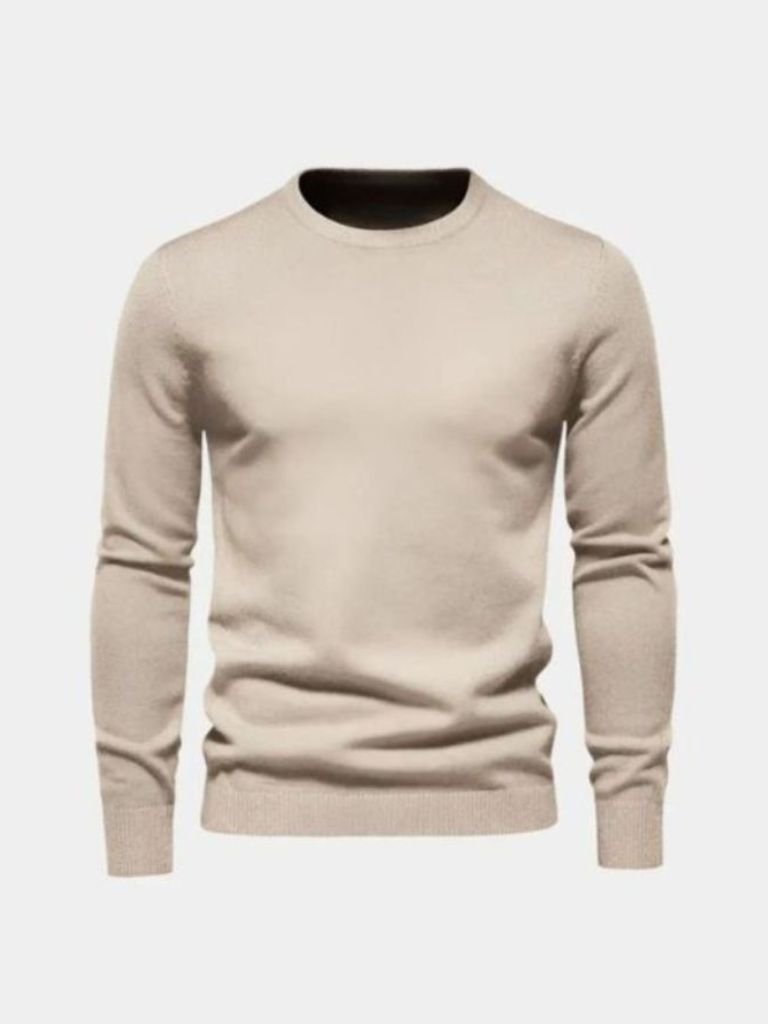 Elegant and Cozy Minimalist Men's Sweater