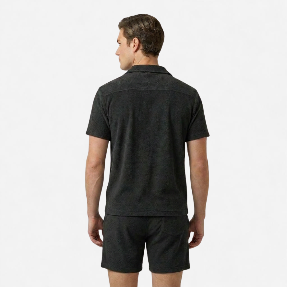 OLDMONEYLOOK | Men’s Classic Camp Collar Lounge Set