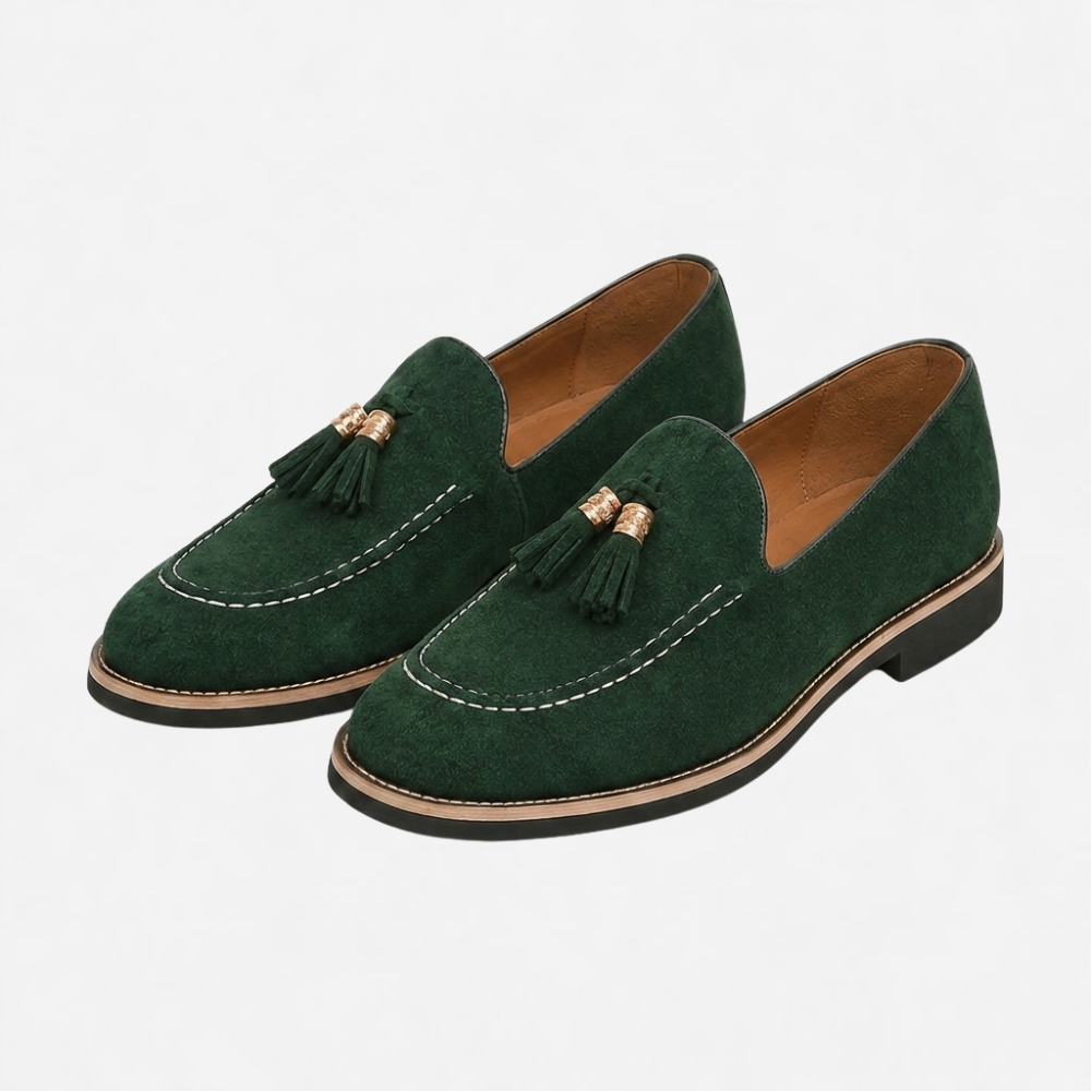 OLDMONEYLOOK | Men’s Heritage Suede Tassel Loafers