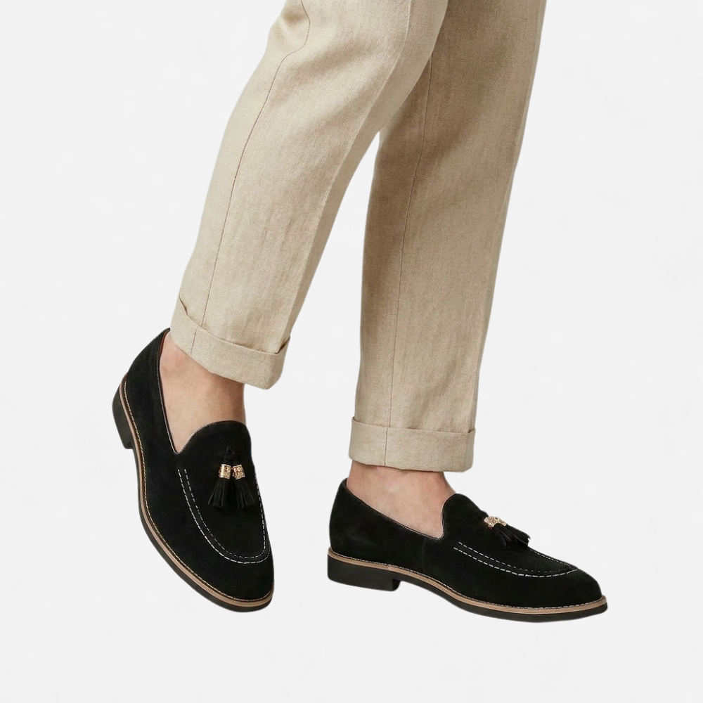 OLDMONEYLOOK | Men’s Heritage Suede Tassel Loafers
