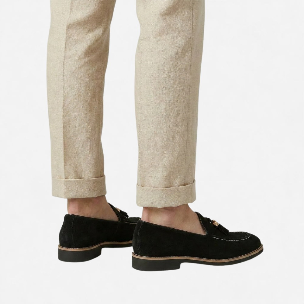 OLDMONEYLOOK | Men’s Heritage Suede Tassel Loafers