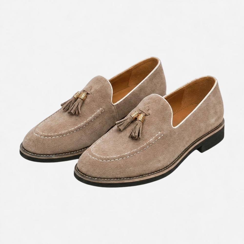 OLDMONEYLOOK | Men’s Heritage Suede Tassel Loafers