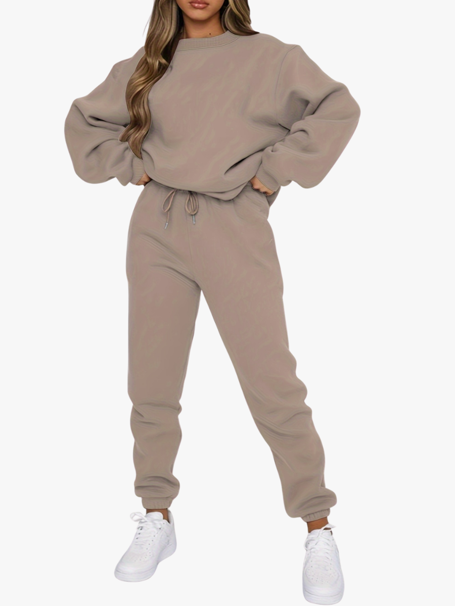 Women's Relaxing Two-Piece Set with Drawstring
