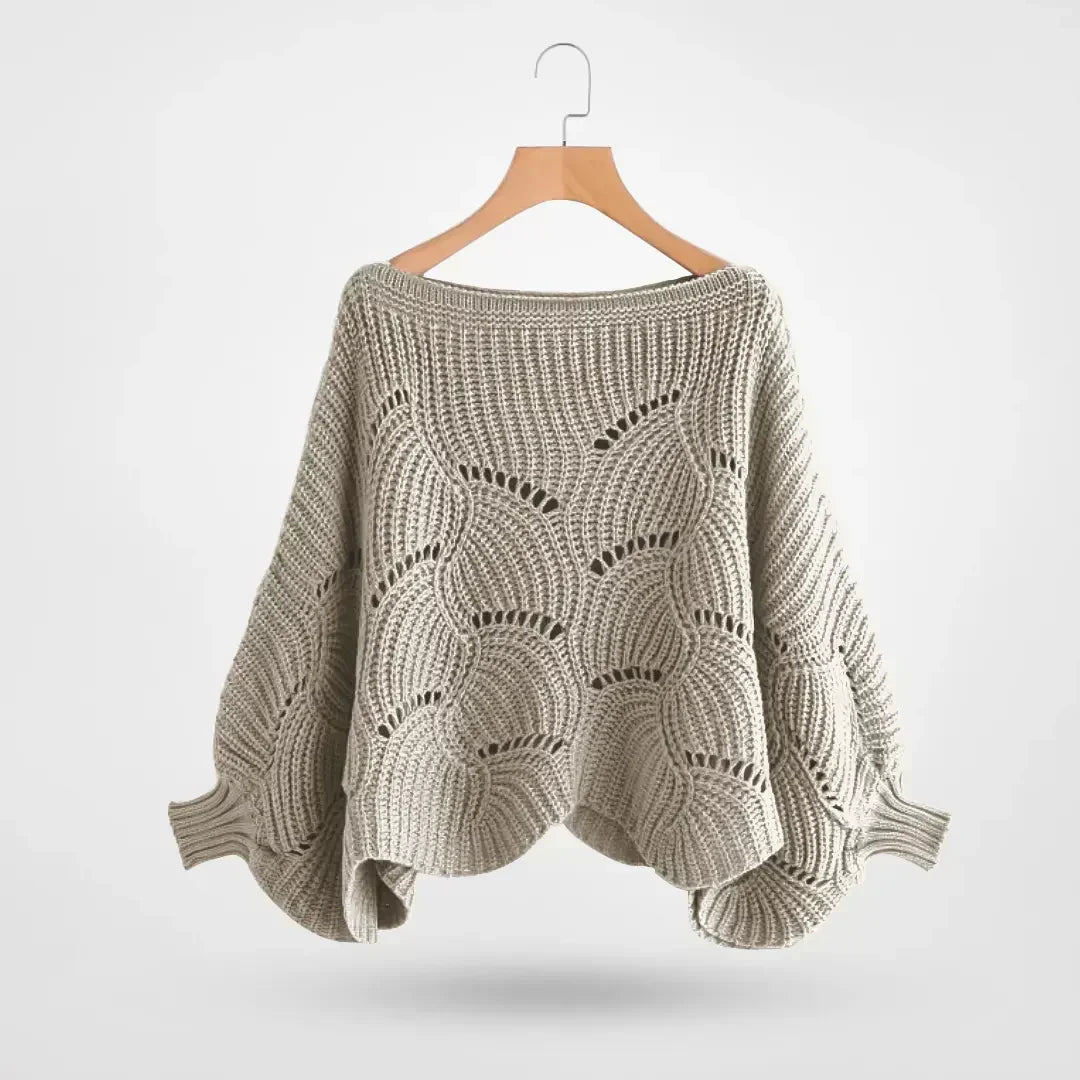 Knitted Women's Sweater for Autumn