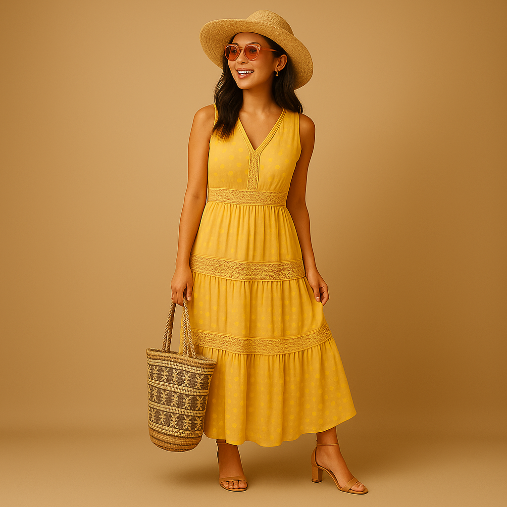 Nova – Ladies' Boho Summer Dress with Ibiza Spirit
