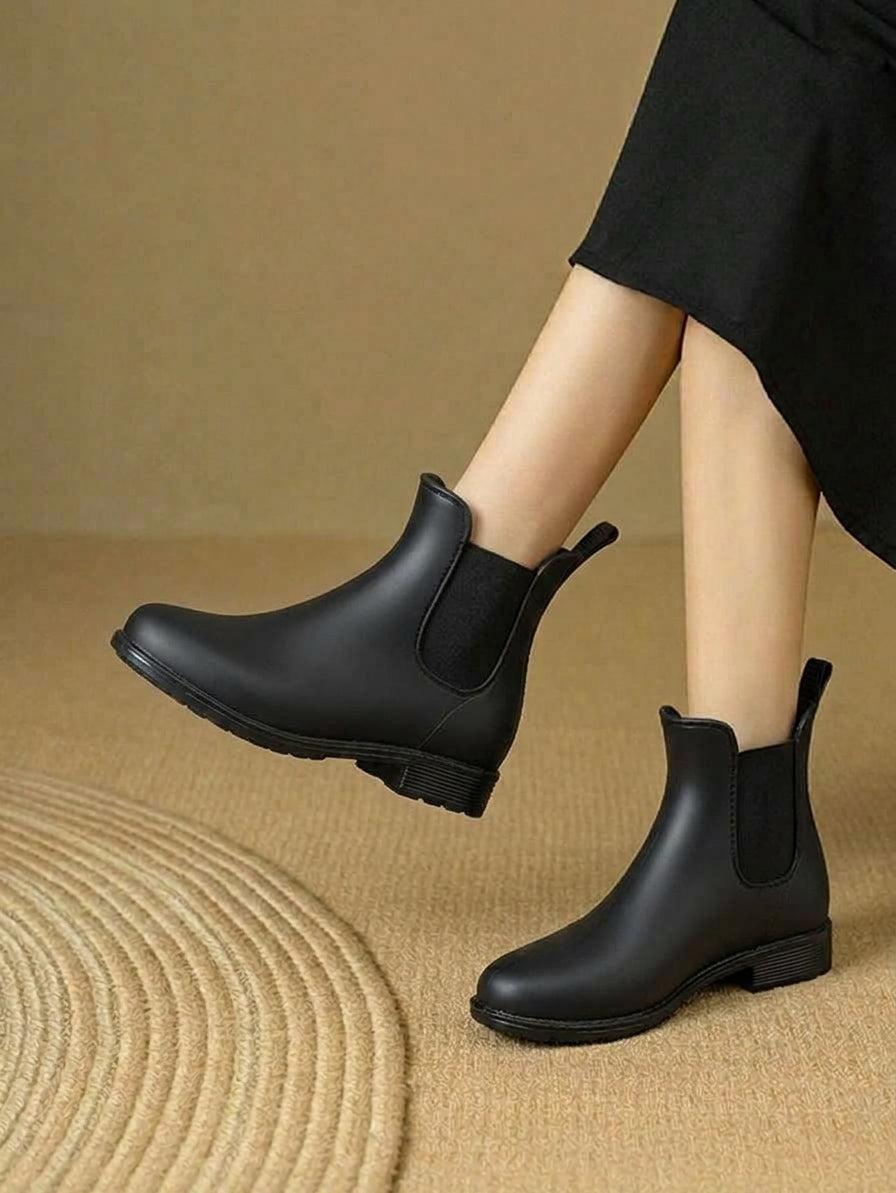 Chelsea Rain Boots for Women Waterproof with Profile Sole