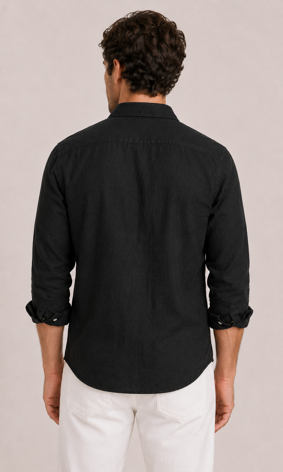 Men's Linen Shirt Relaxed Casual Elegance