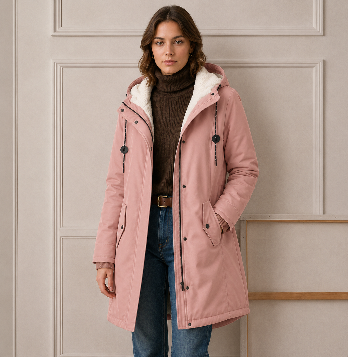 Beatrice | Warm and Cozy Hooded Winter Jacket