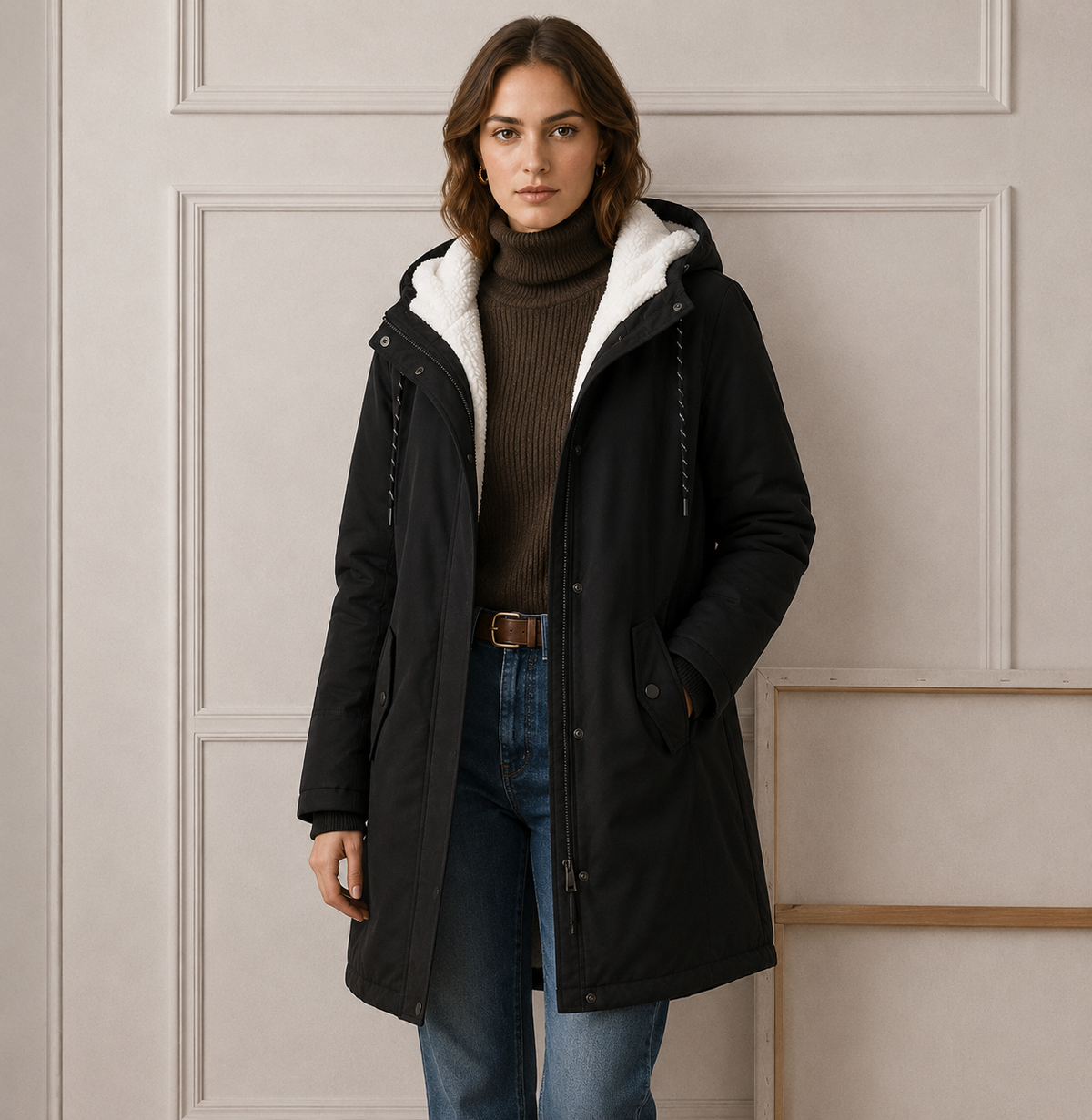 Beatrice | Warm and Cozy Hooded Winter Jacket