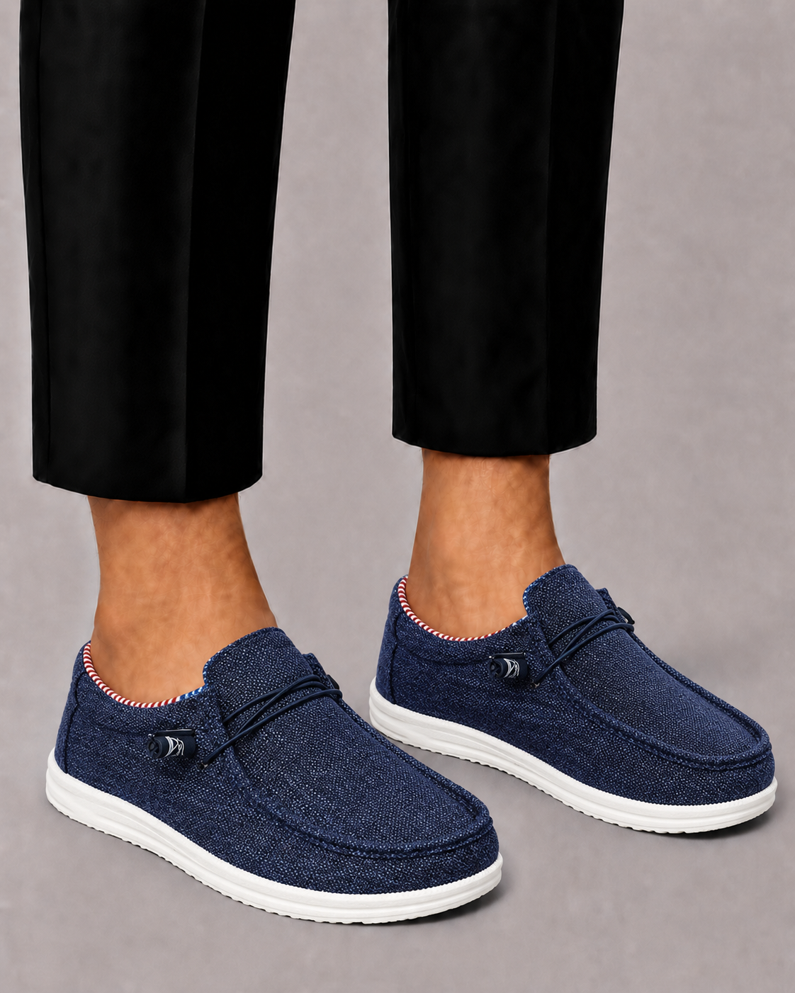 Men's Canvas Slip-Ons Lightweight Comfort
