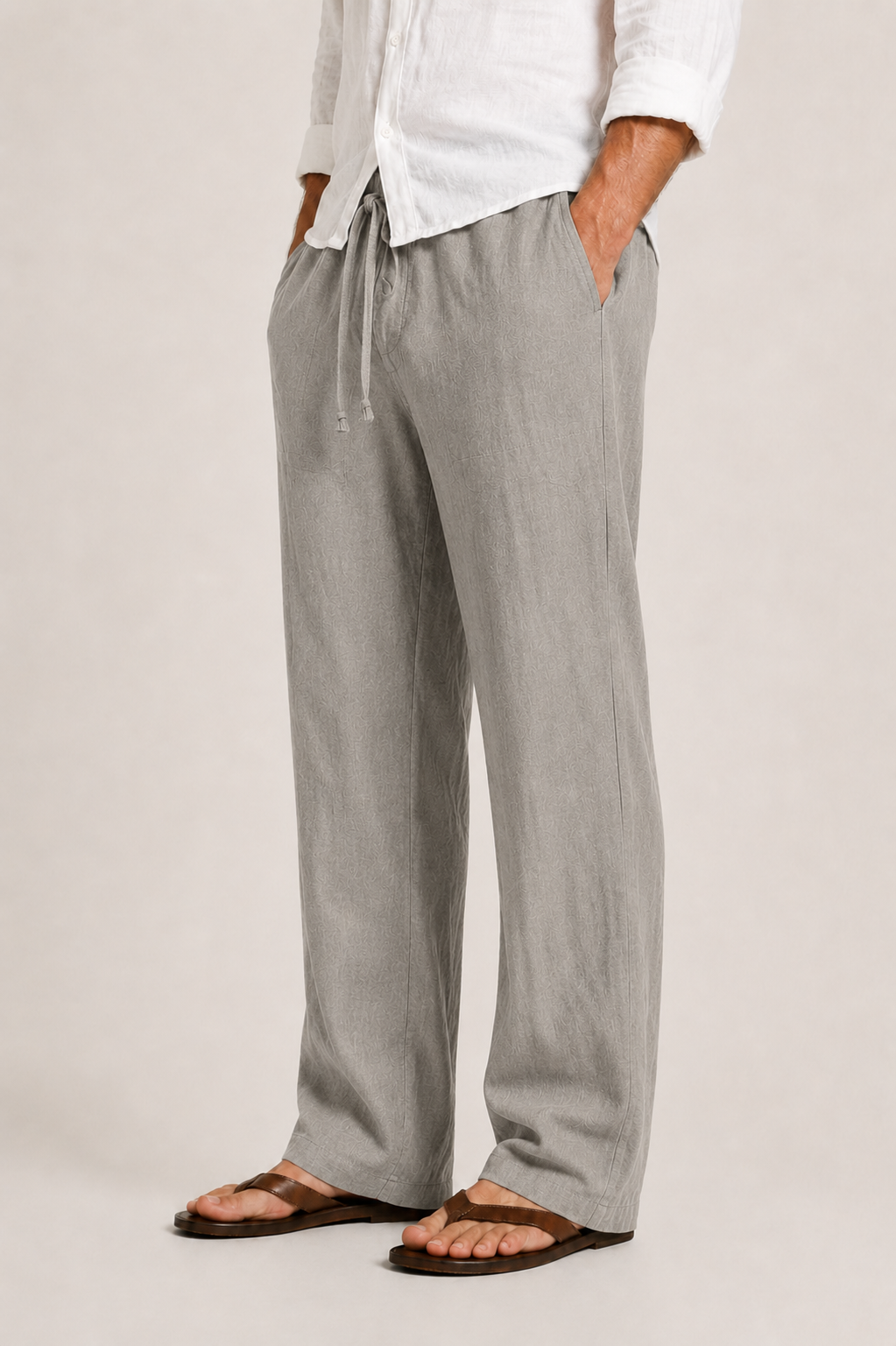 Men's Linen Trousers Relaxed Comfort Timeless Summer Style