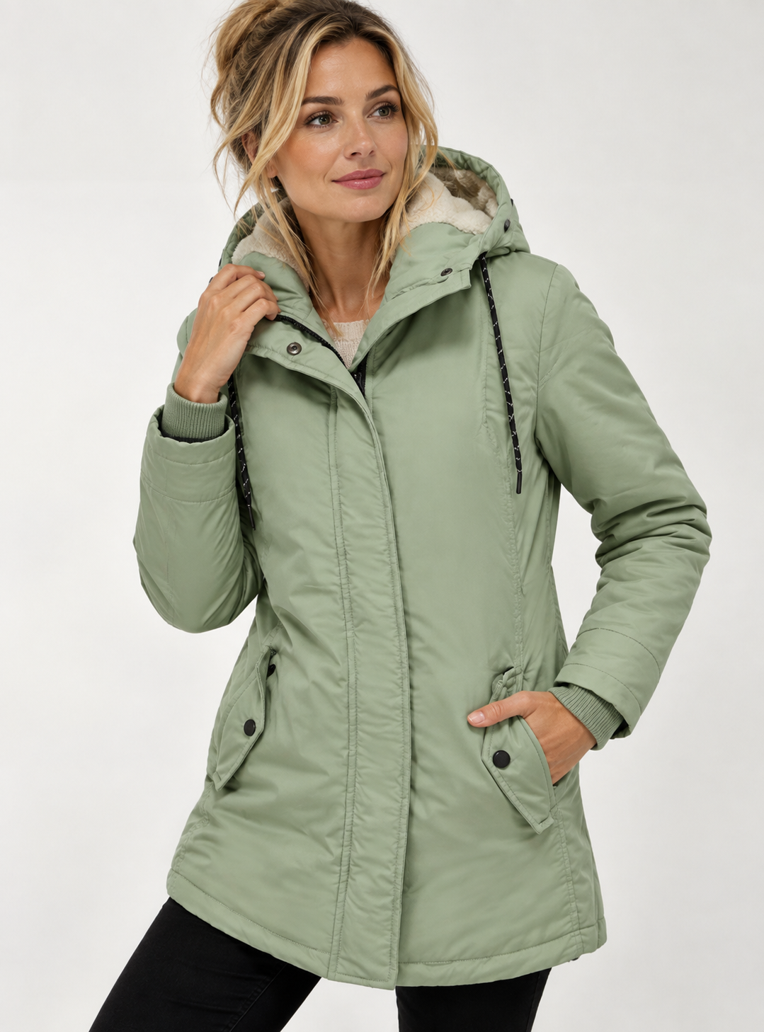 Warm Parka with Hood