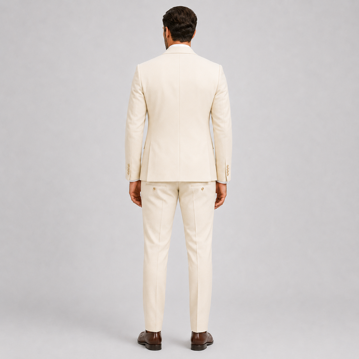 Men's Slim-Fit Suit for Weddings and Formal Style