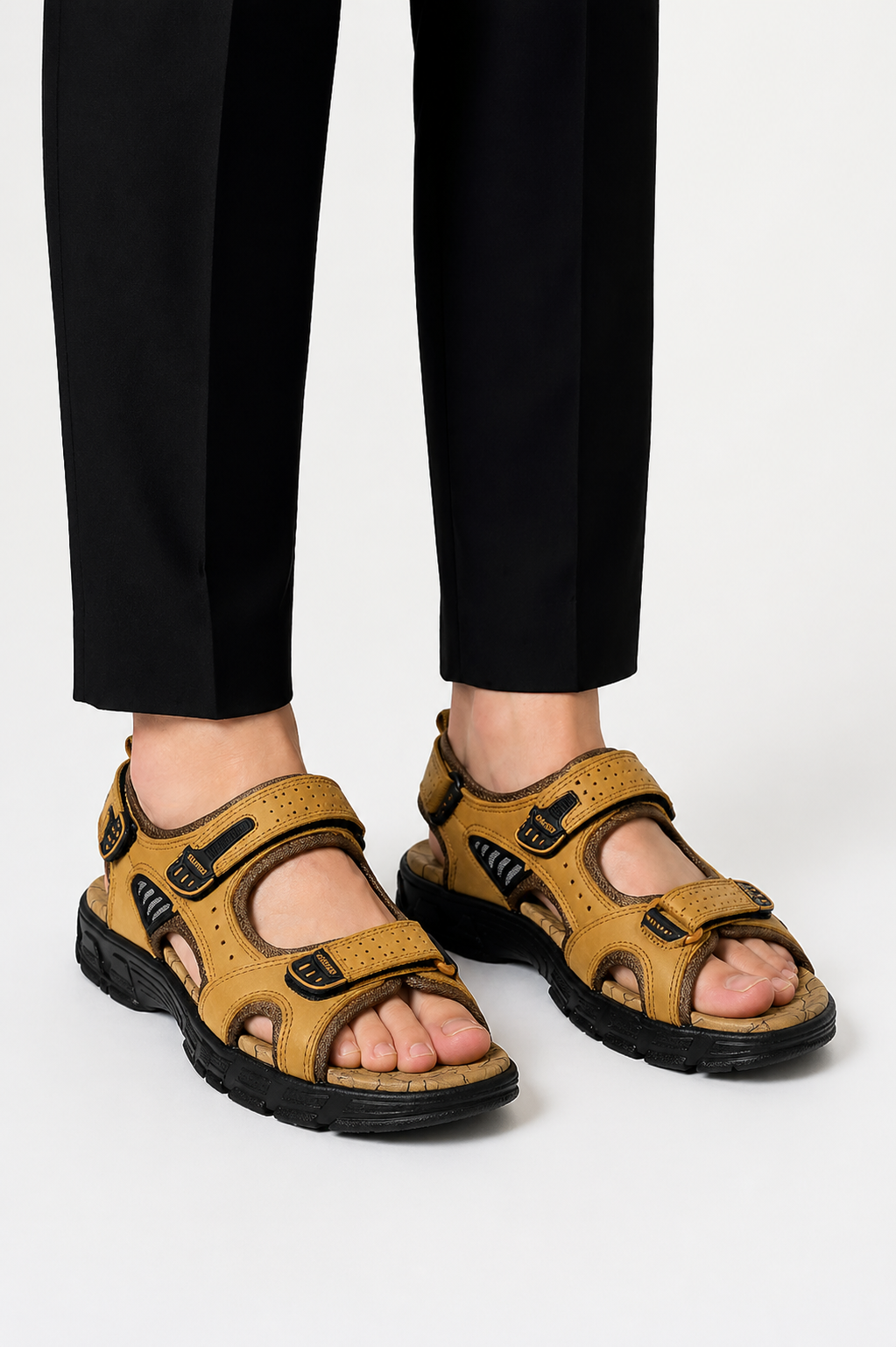 Men's Supportive Sandals Shock Absorption Comfort Fit