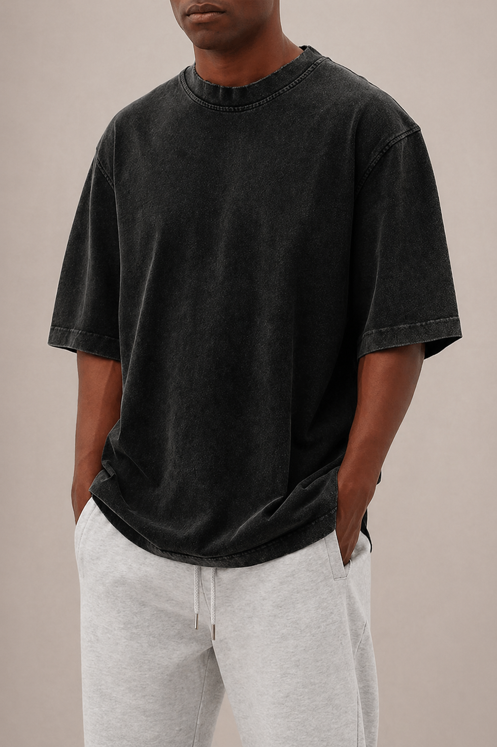 Men's Oversized T-Shirt Cotton Relaxed Fit