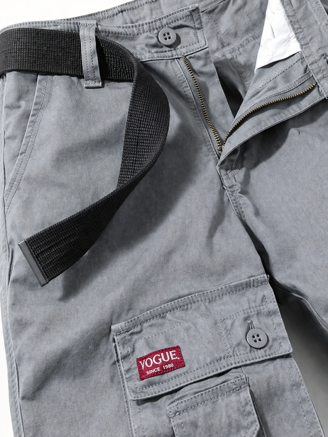 Men's Cargo Shorts Multiple Pockets Regular Fit