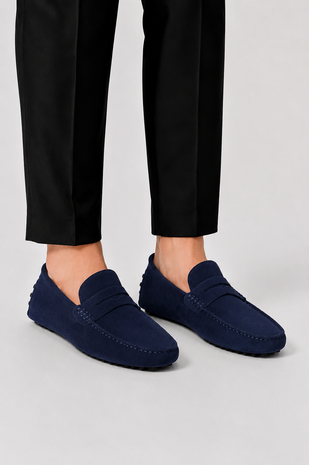 Men's Loafers Italian Style Suede Comfort Slip-ons
