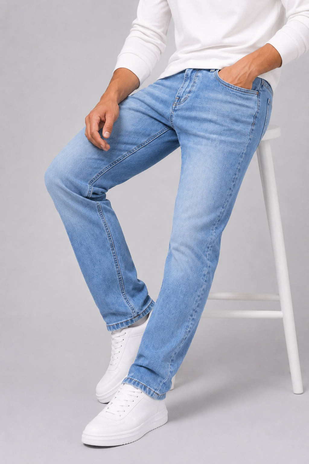 Men's Jeans Medium Stretch Timeless Denim Style