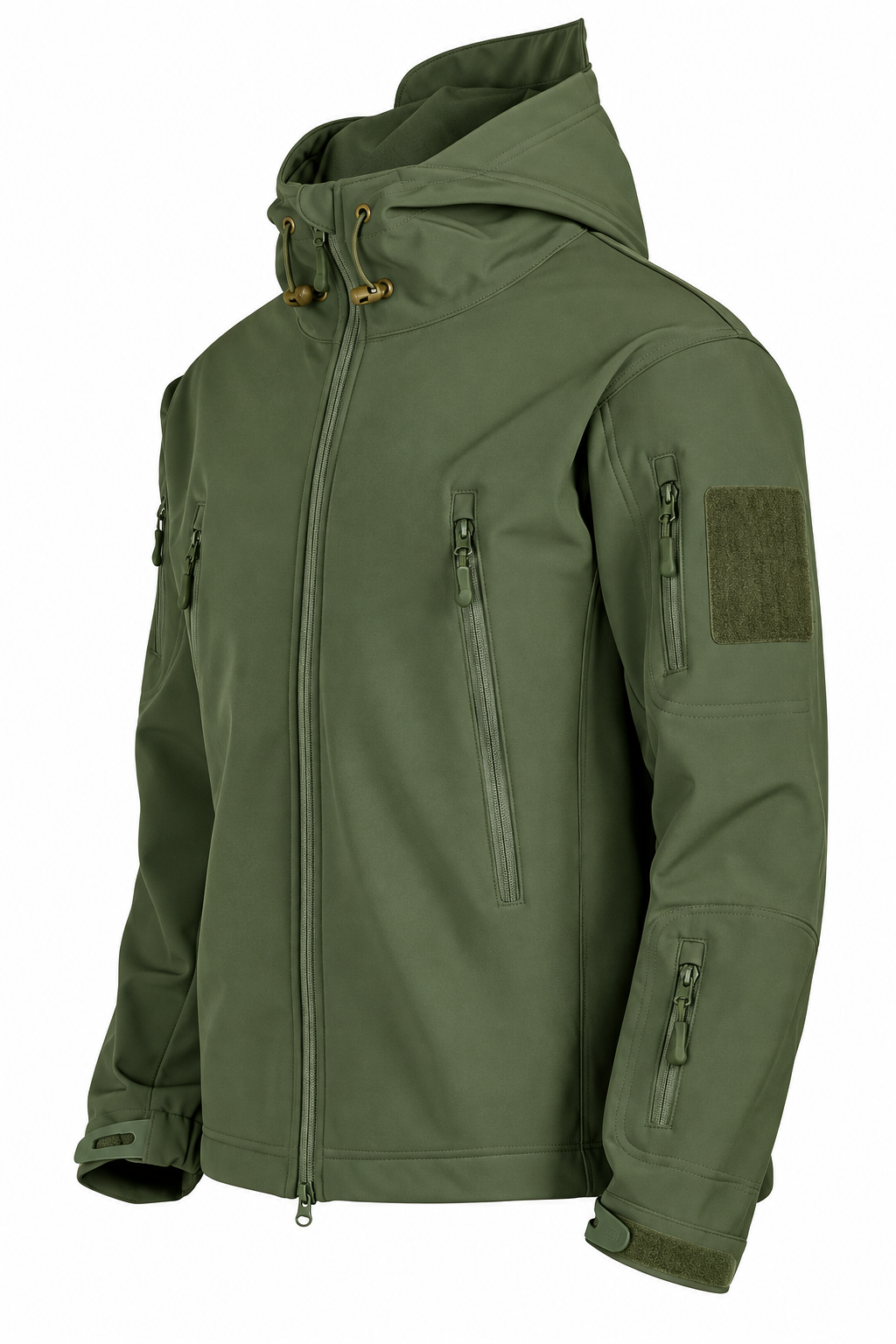 Windproof Jacket with Fleece Lining