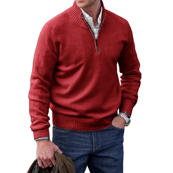 Men's Half-Zip Sweater | Luxurious, Comfortable and Effortlessly Stylish