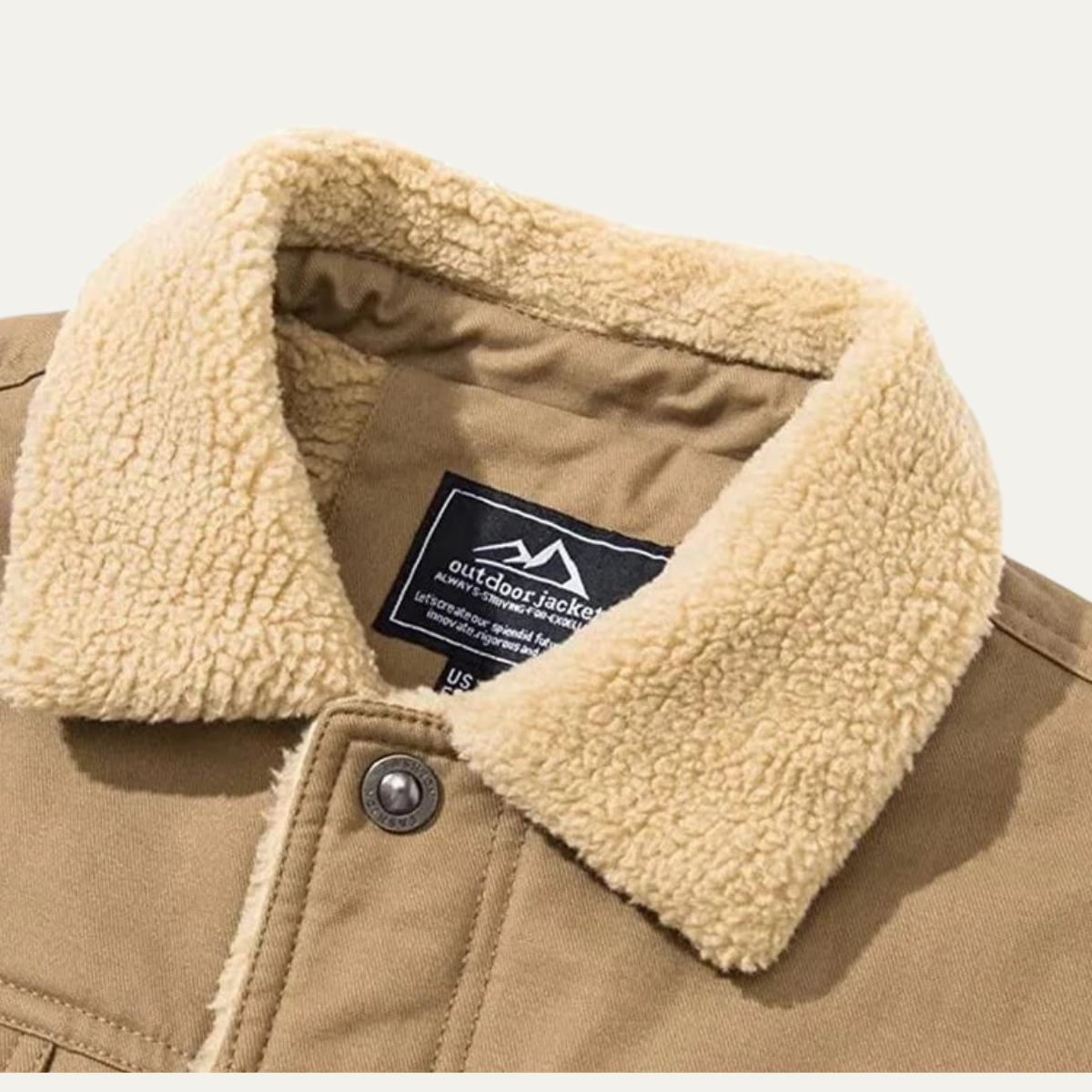 Cozy Fleece-Lined Men's Winter Jacket