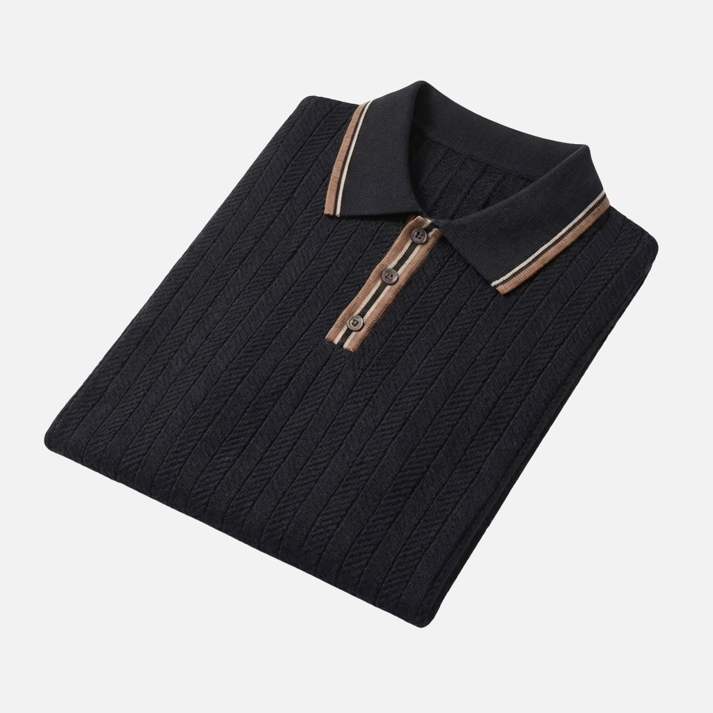 OLDMONEYLOOK | Men’s Refined Knit Polo