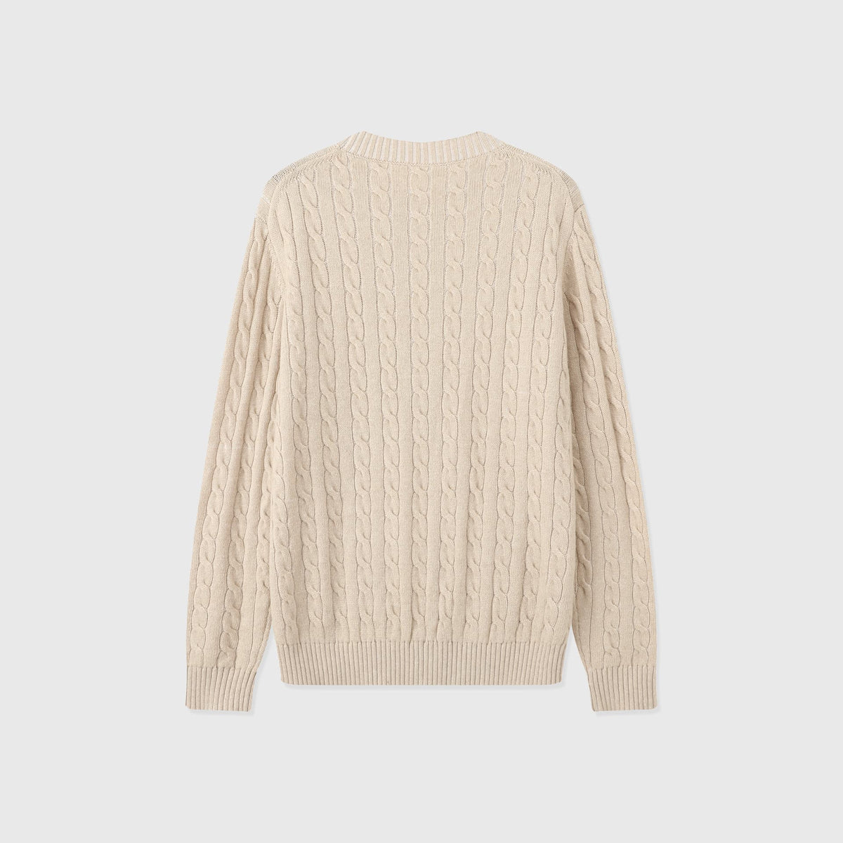 Camogli Cable Knit Crew Neck