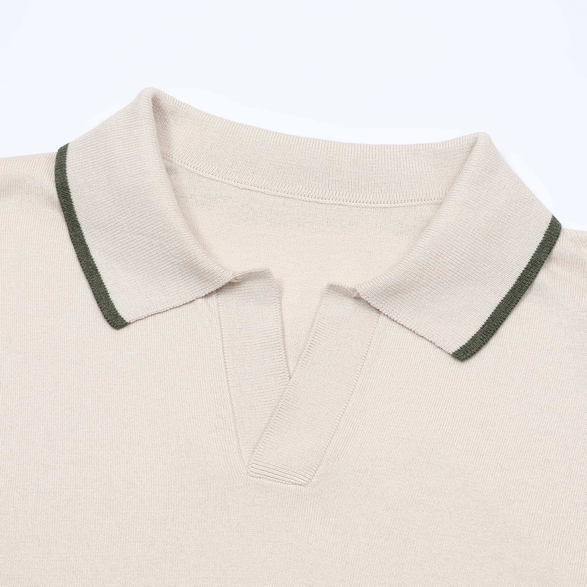 Trani Long-Sleeve Knit Polo