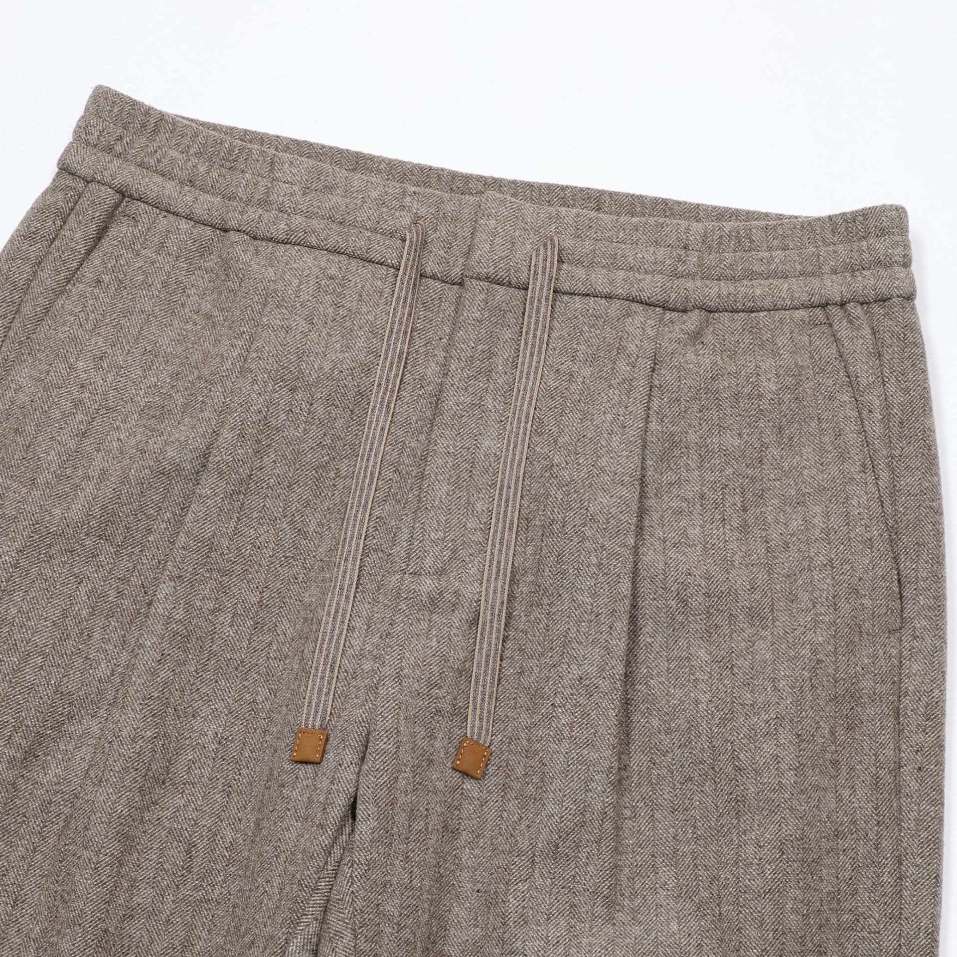 Cetara Wool-Blend Trouser