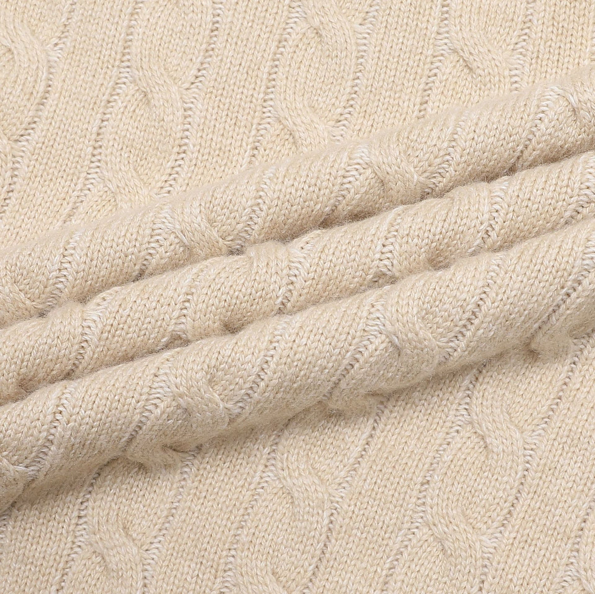 Camogli Cable Knit Crew Neck