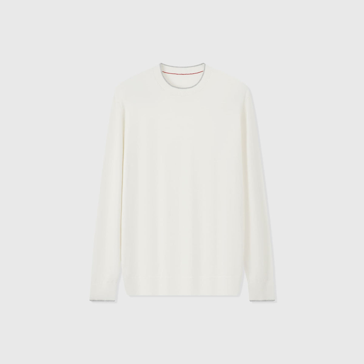 Scilla Cotton-Silk Crew Neck