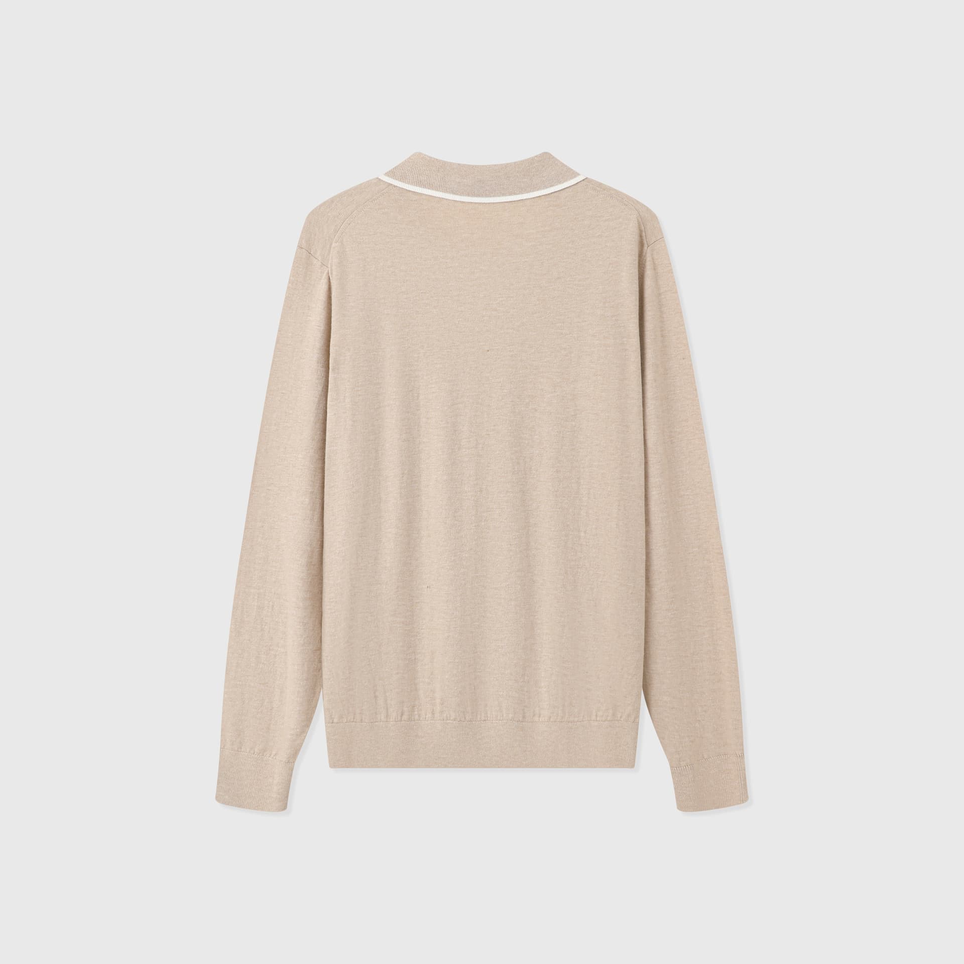 Trani Long-Sleeve Knit Polo