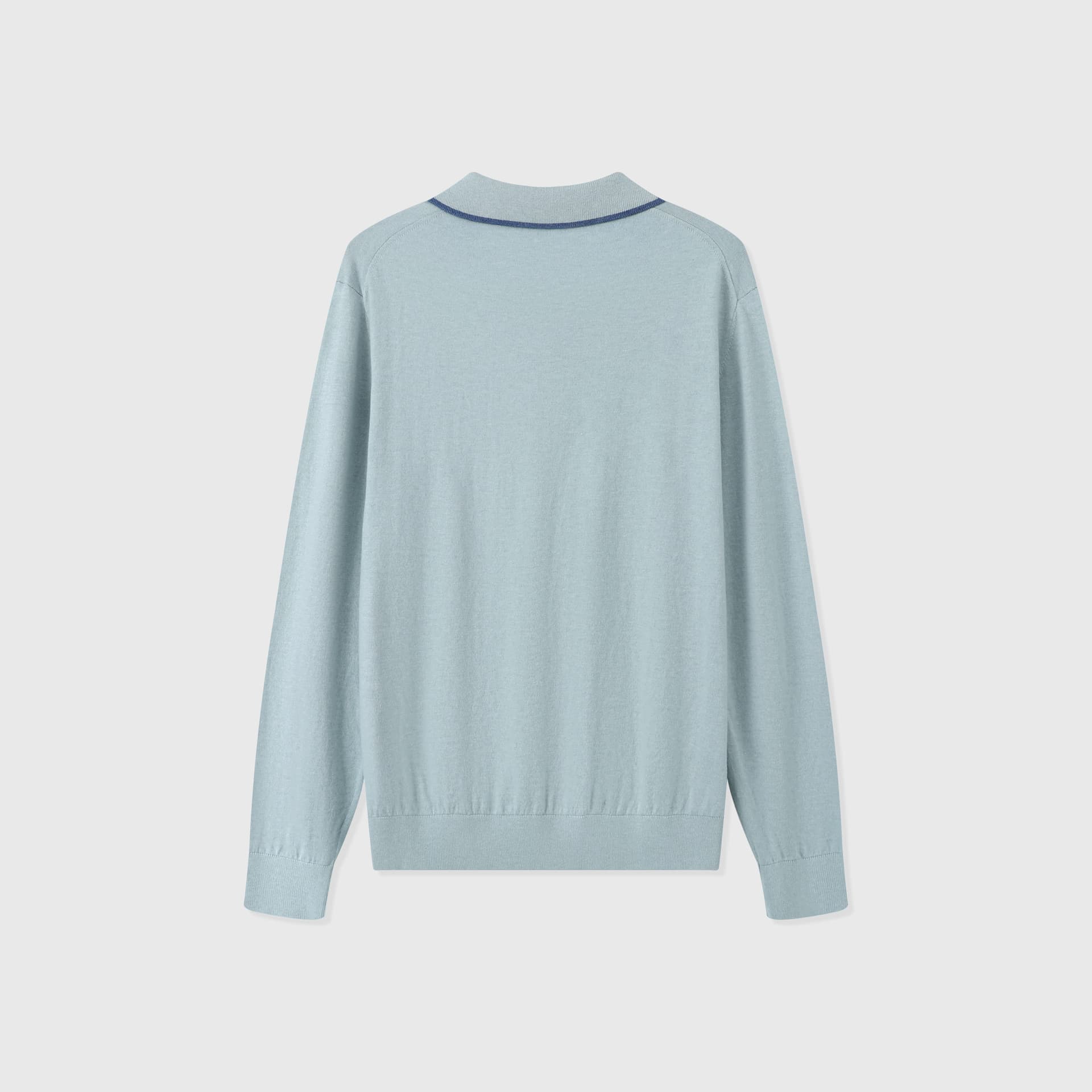 Trani Long-Sleeve Knit Polo