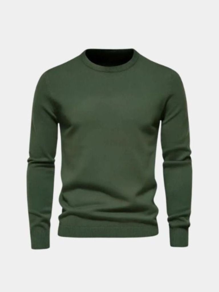 Elegant and Cozy Minimalist Men's Sweater