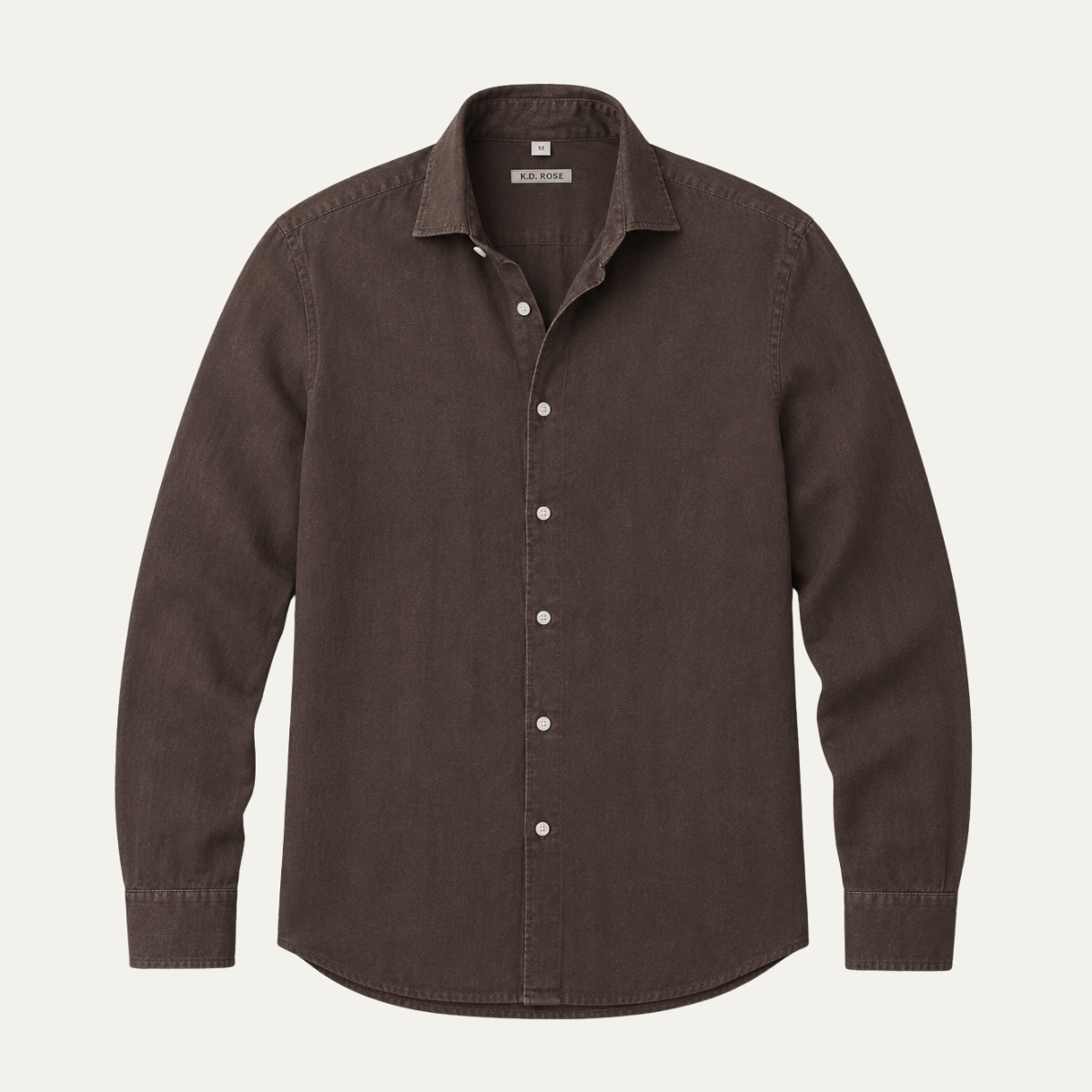 The Bellagio Men's Casual Linen Button Down Shirt