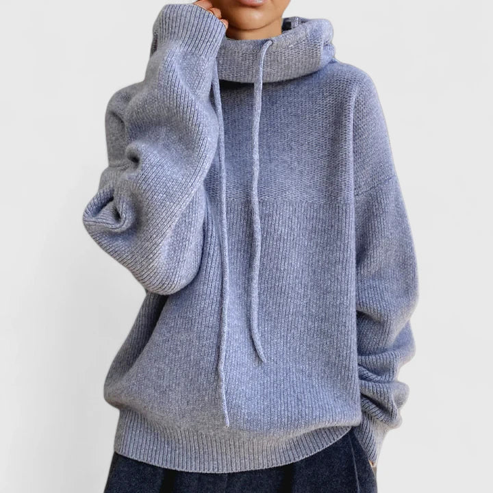 Soft Knit Hoodie for Women - Cozy Sweater for Ultimate Relaxation