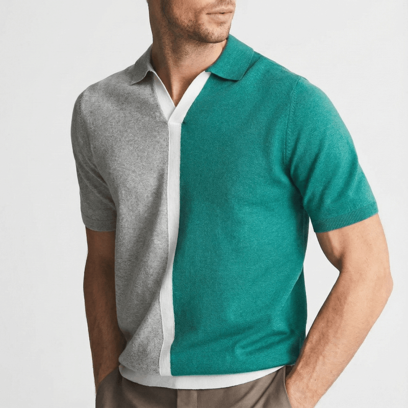 Harrington Stripe Polo