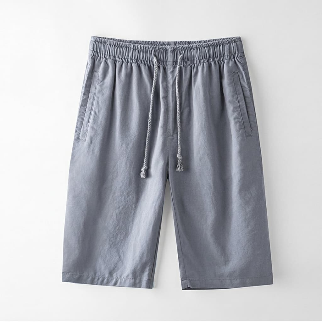 Cortina Drawstring Linen Shorts