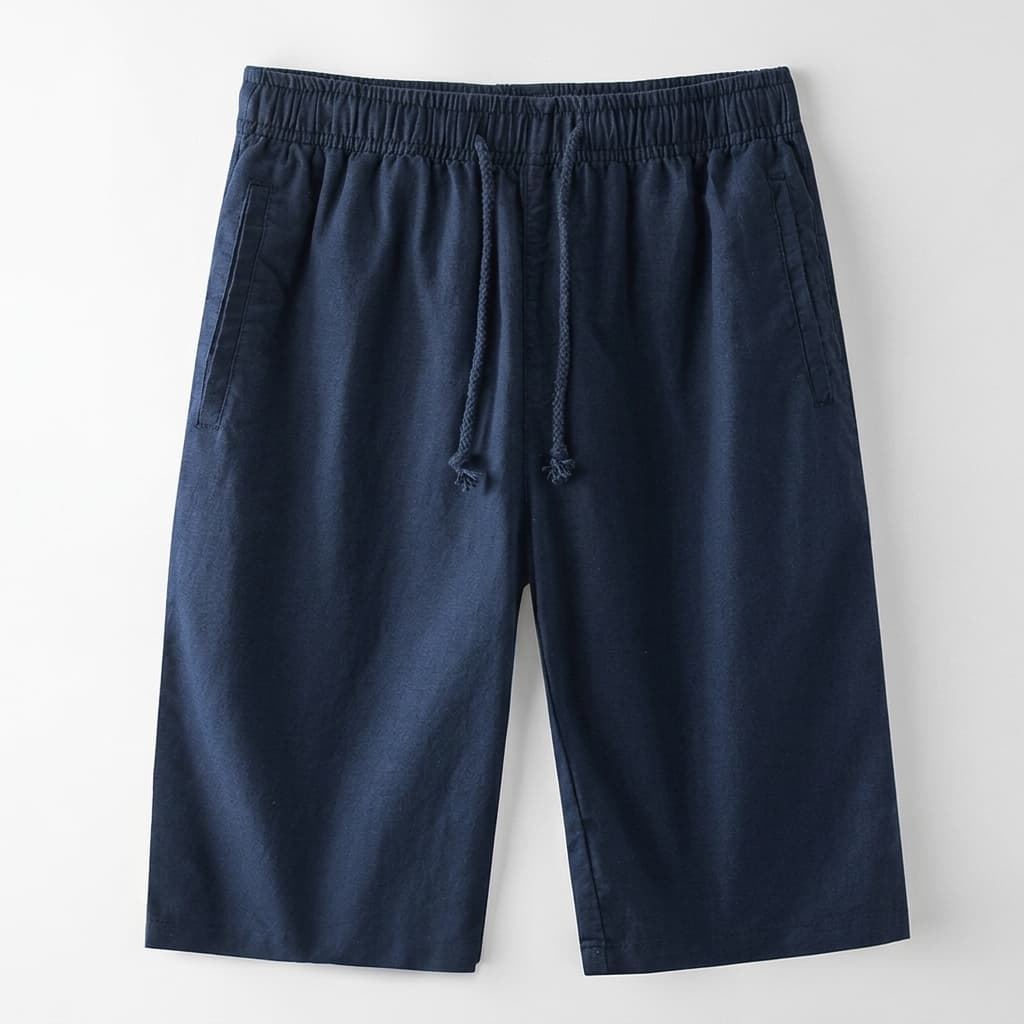 Cortina Drawstring Linen Shorts