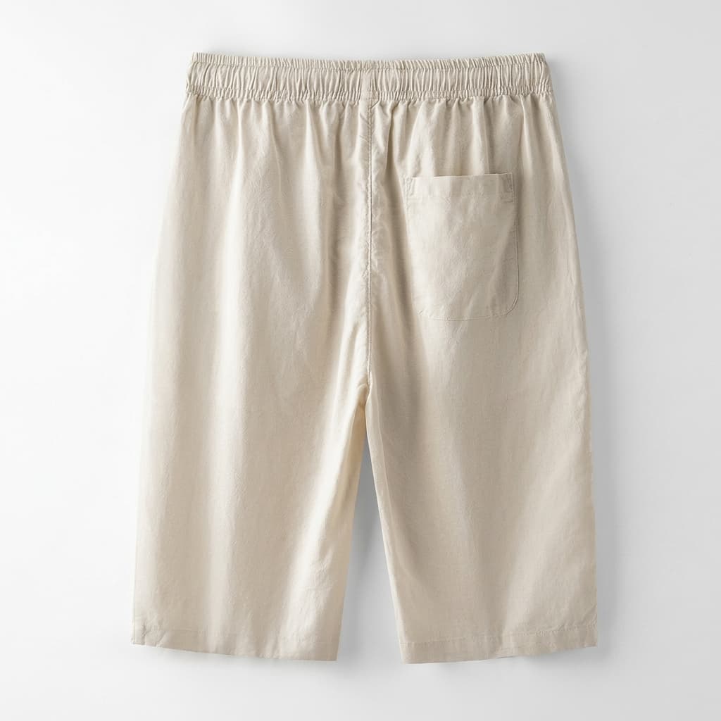 Cortina Drawstring Linen Shorts