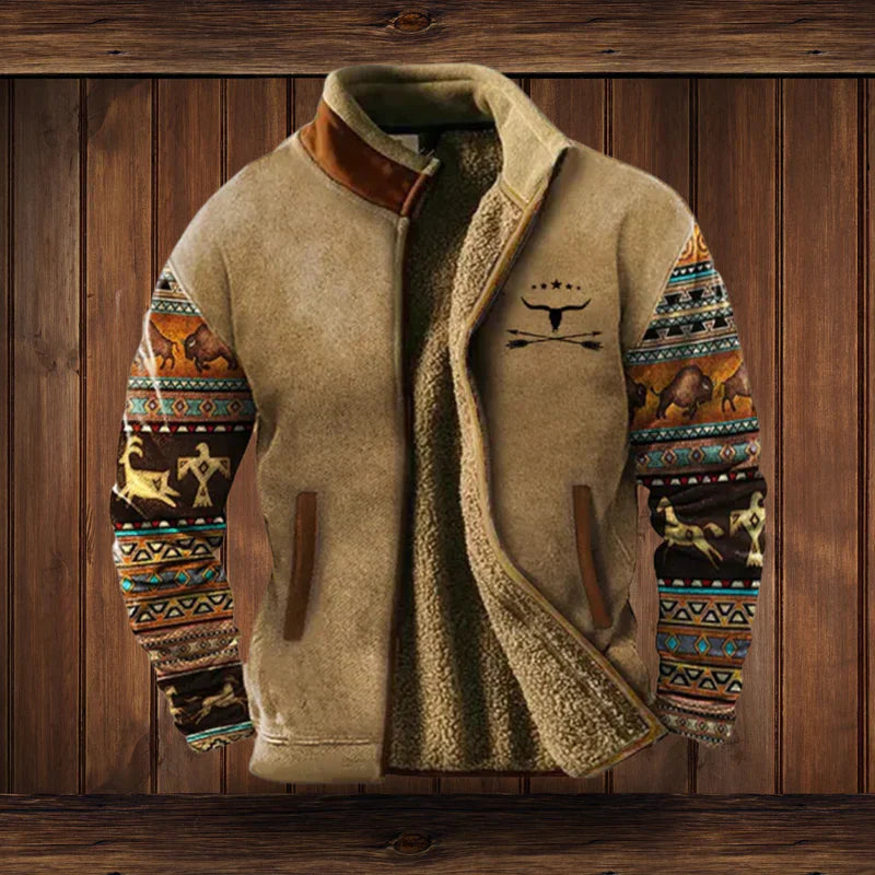 Men's Teddy Gilet with Zip | Warmth and Style for Cold Days