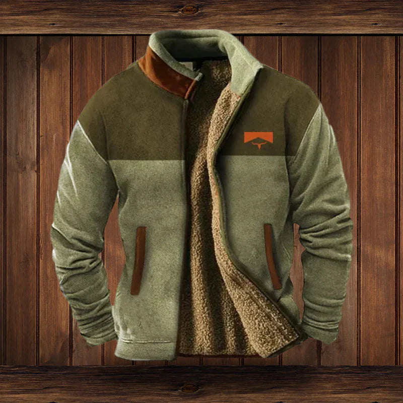 Men's Teddy Gilet with Zip | Warmth and Style for Cold Days
