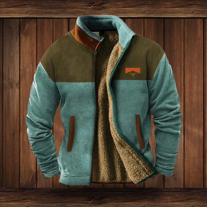 Men's Teddy Gilet with Zip | Warmth and Style for Cold Days